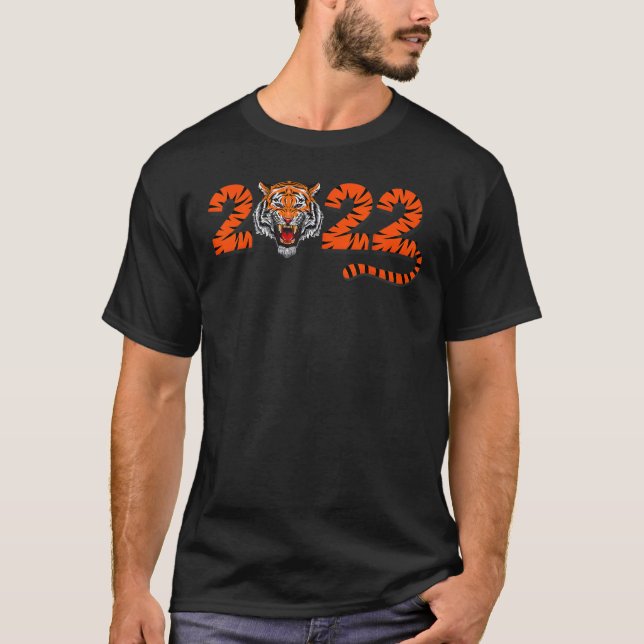 År för tigerdagen 2022 t shirt (Framsida)