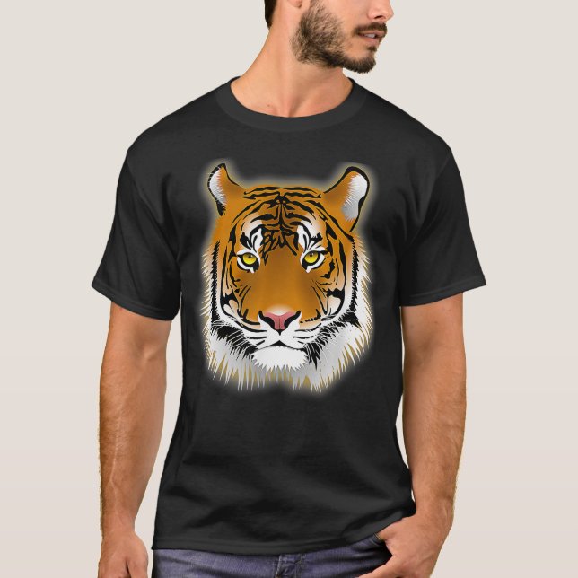 År för tigern 2022: Muren i tigern, öppen B T Shirt (Framsida)
