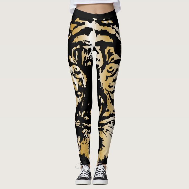 År för tigern leggings (Framsida)