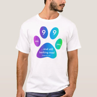 år för timepodzregnbågehund - 99 tee shirt