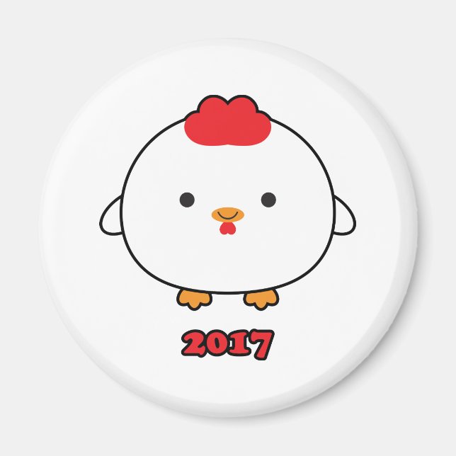 År för Tupp 2017-Magnet Magnet (Framsidan)