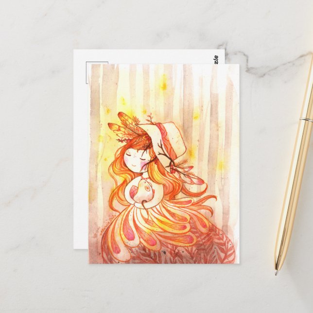 År för vykort för Råtta-DNM (Fram/Back In Situ)