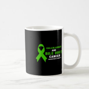 Är gallblåsa och gallgångscancer medvetenhet månad kaffemugg