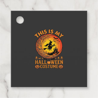 Är Halloween Kostym Häxslott Kittel Gåvor Etiketter