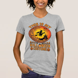 Är Halloween Kostym Häxslott Kittel T Shirt