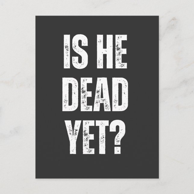 är han död än vykort (Framsida)