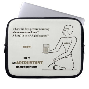 "Är han en revisor som namnges Kushim ", Laptop Fodral