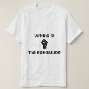 "Är handstil skjortan för revolutionen" Tee Shirt
