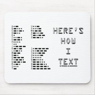 Är här hur I-text (det internationella Musmatta