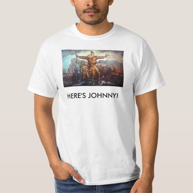 ÄR HÄR JOHNNY! TRÖJA (Framsida)