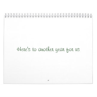 Är här till ett annat år för oss kalender