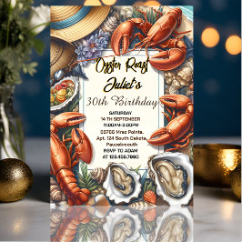 Är havskräfta från Beach Seafood pearl oyster 30år Inbjudningar