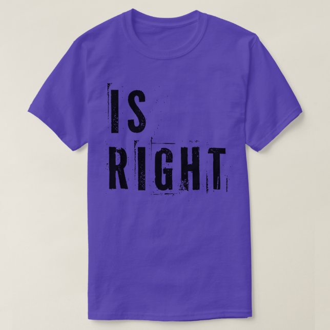 Är Höger 1 T Shirt (Design framsida)