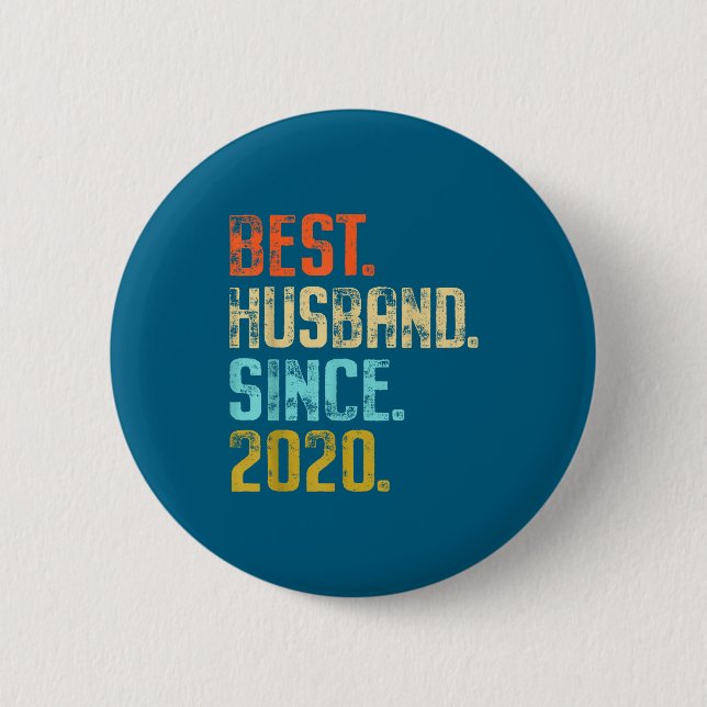 År Hustru Sedan 2020 5 Bröllop Knapp (Framsida)