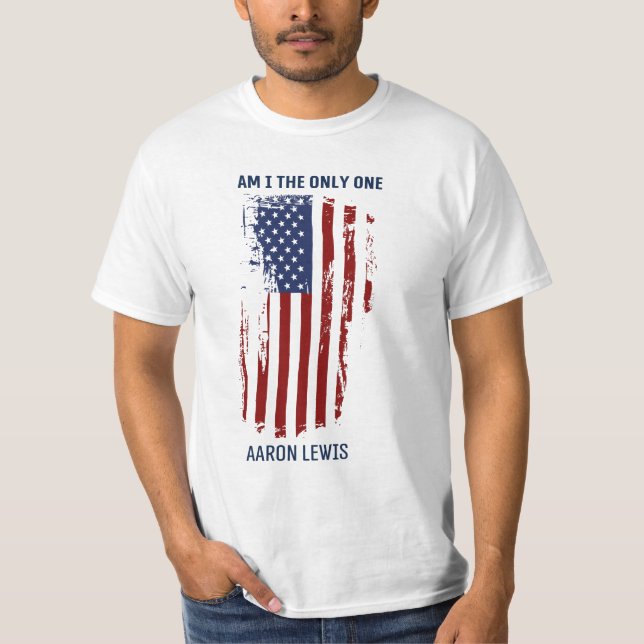är i den enda aaron lewis T-Shirt (Framsida)