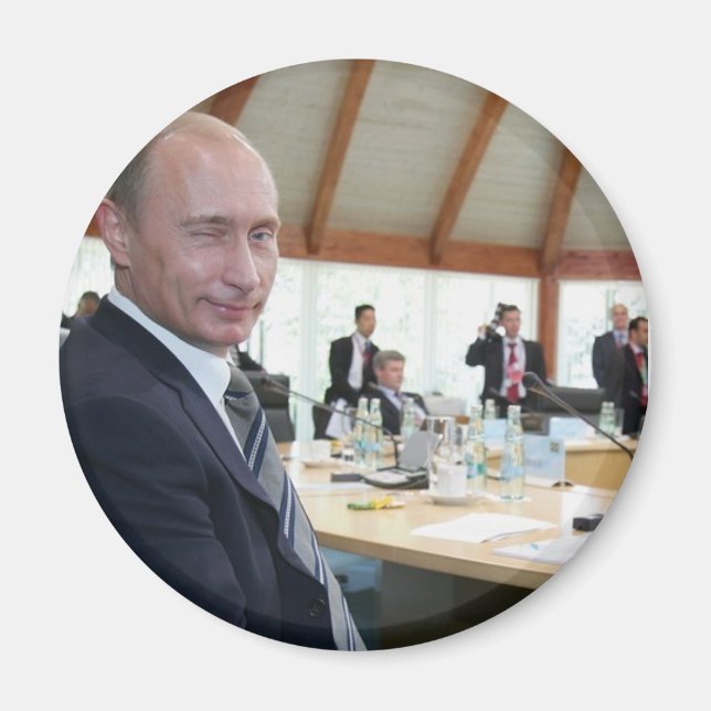 År i fokus 2007 NyhetsVladimir Putin Magnet (Framsidan)