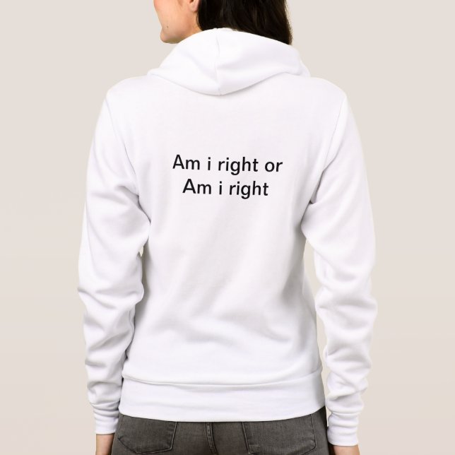 Är i höger eller är i höger t shirt (Baksida)