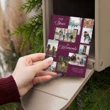 År i Moments Family Photo Collage jul