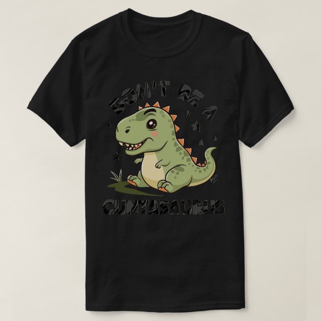 är ingen asaurus 1 t shirt (Design framsida)
