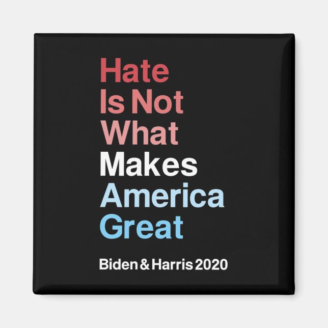 Är inte det som gör Amerika Underbar Biden Harris  Magnet (Framsidan)