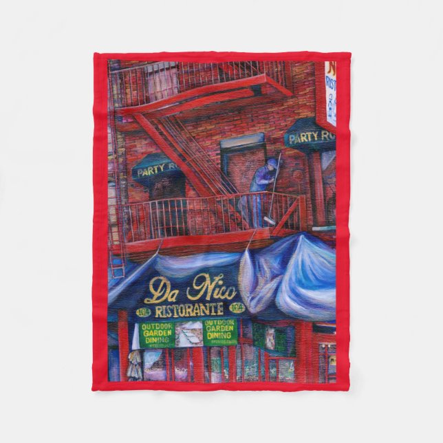 Är inte du Kärlek Red Paint? Fleecefilt (Framsidan)