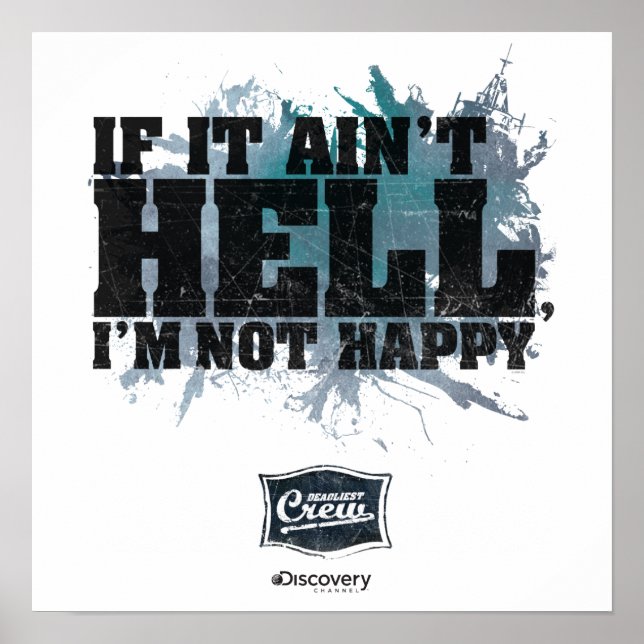 Är inte helvetet Poster (Framsidan)