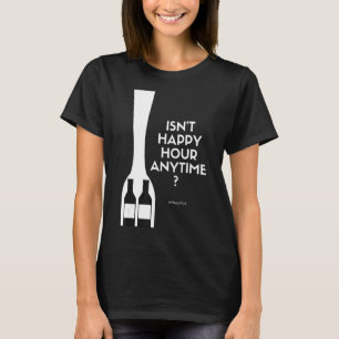 Är inte Lycklig-timmen Sarcastic Megapint T Shirt