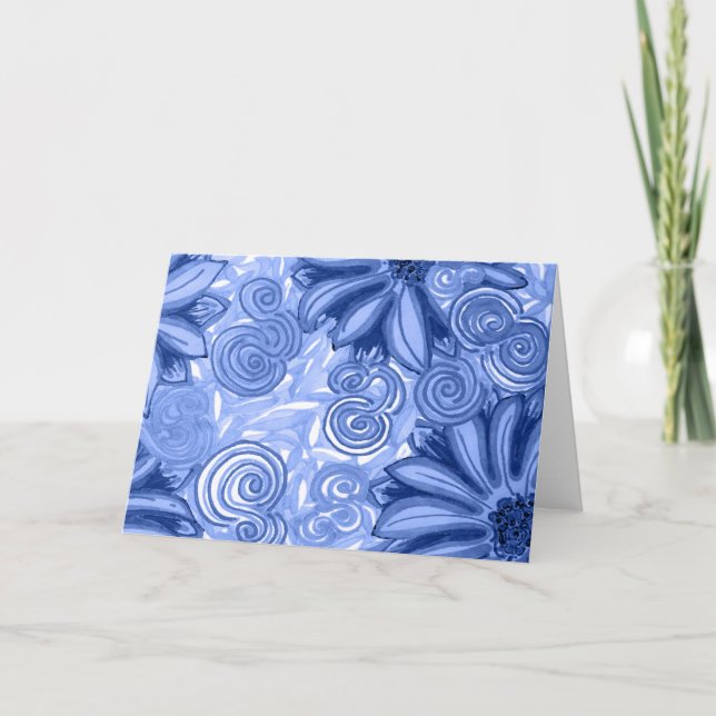 Är jag blå? kort (Framsida)