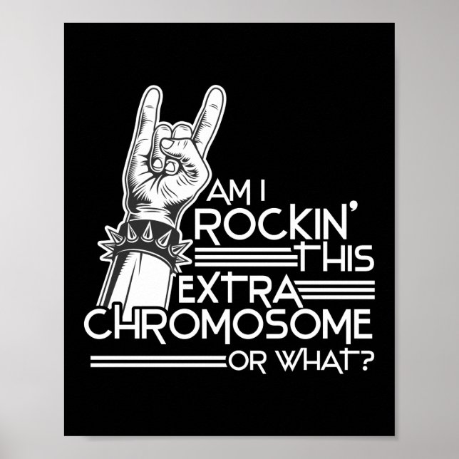 Är jag Rockin i Extra-kromosomnedkylning? Poster (Framsidan)