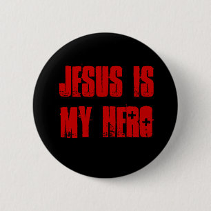 "Är Jesus pinback för min HJÄLTE" knäppas Knapp
