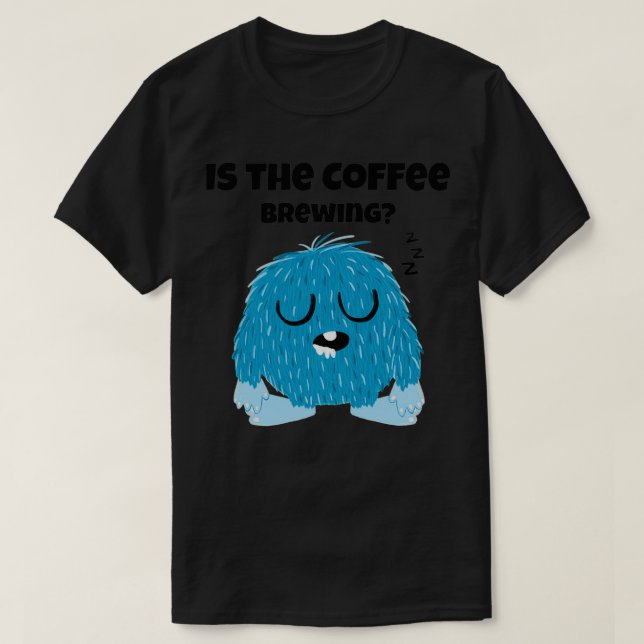 är kaffebryggan, t shirt (Design framsida)