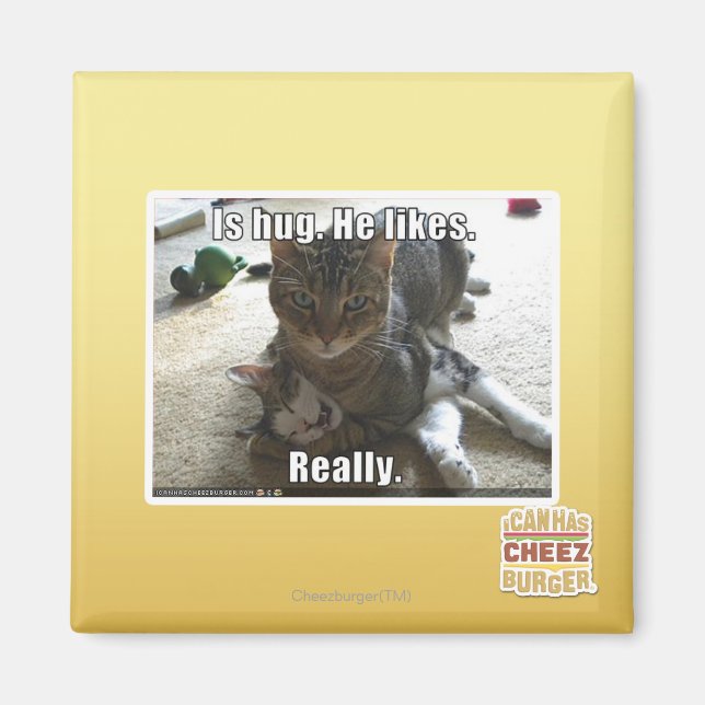 Är kram. Han gillar. Magnet (Framsidan)