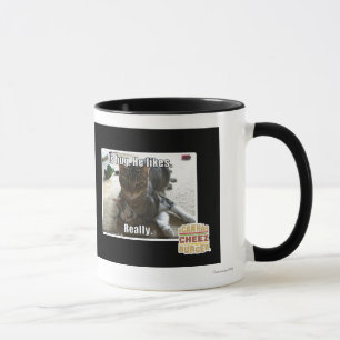 Är kramen. Han likes. Mugg