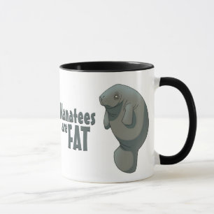 "Är Manatees den feta" muggen Mugg