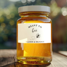 `Är Meant to Bee Honey Bröllopspresent