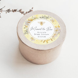 Är menad att bli klistermärke. Bibröllop Runt Klistermärke