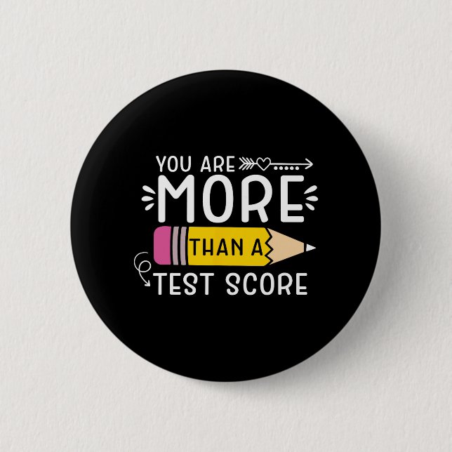 Är mer än en testdag 3 för lärare knapp (Framsida)