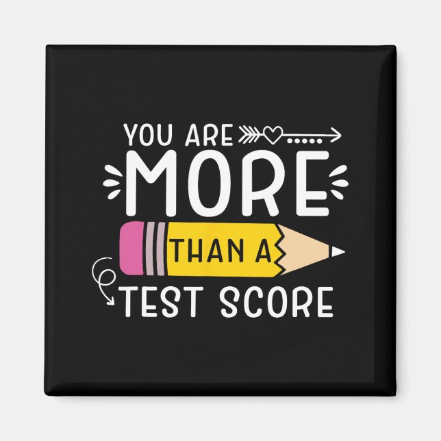 Är mer än en testdag 3 för lärare magnet (Framsidan)