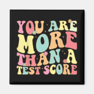 Är mer än en testdag för Groovy Teacher-test Magnet