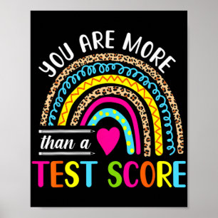 är mer än en testdag för test av akut regnbåge T Poster