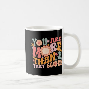 Är mer än en testdag för testdag för lärare? kaffemugg