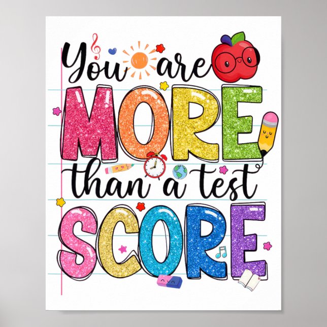 Är mer än en testtestdagstest för testdagar poster (Framsidan)