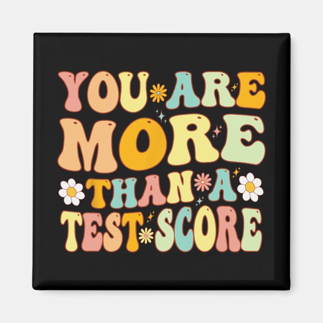 Är mer än ett test av groovy Teacher Testing? Magnet (Framsidan)