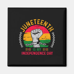 Är min afrikanska frihet i Independence day Magnet