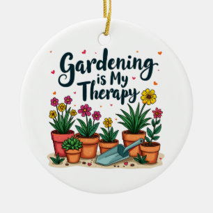 är min anläggning för Terapy Gardener Julgransprydnad Keramik