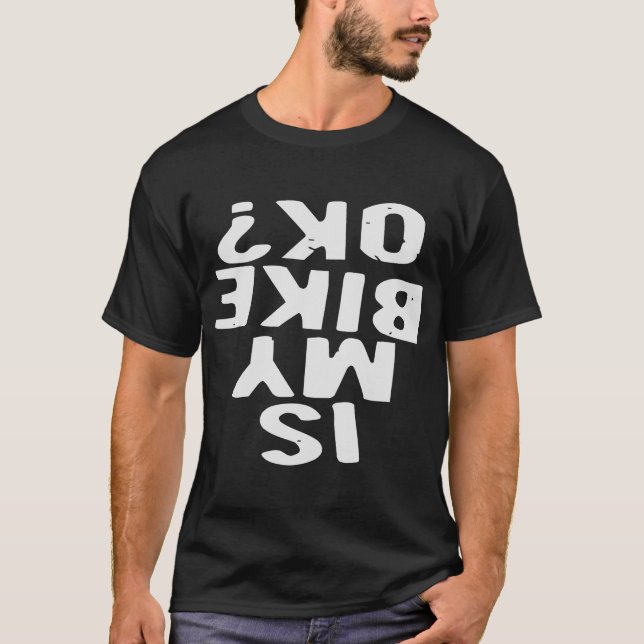 Är min bike OK © LIBE PÅ FAEBOOK # T Shirt (Framsida)