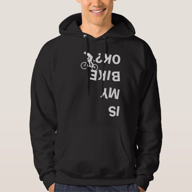 Är min bike Ok-luddig BMX-cykel för berg Hoodie (Framsida)