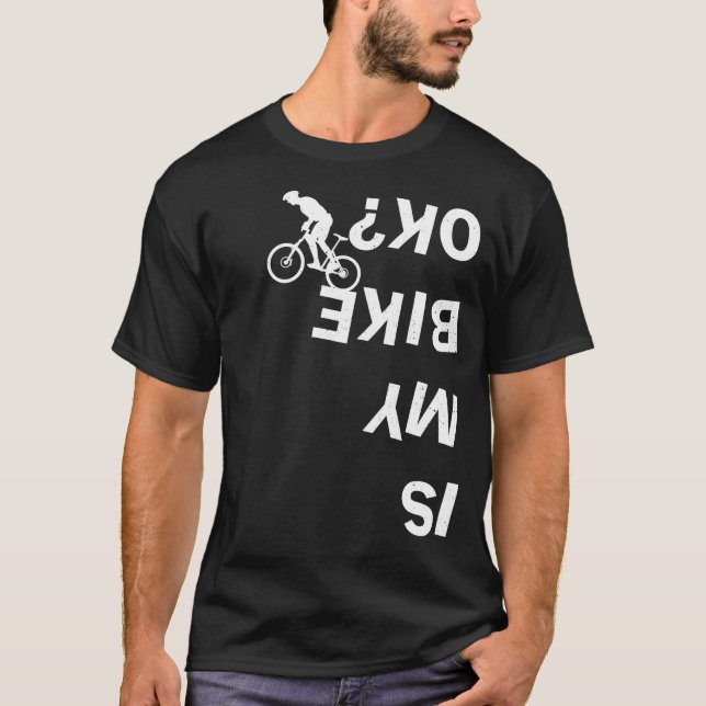 Är min bike Ok-luddig BMX-cykel för berg T Shirt (Framsida)