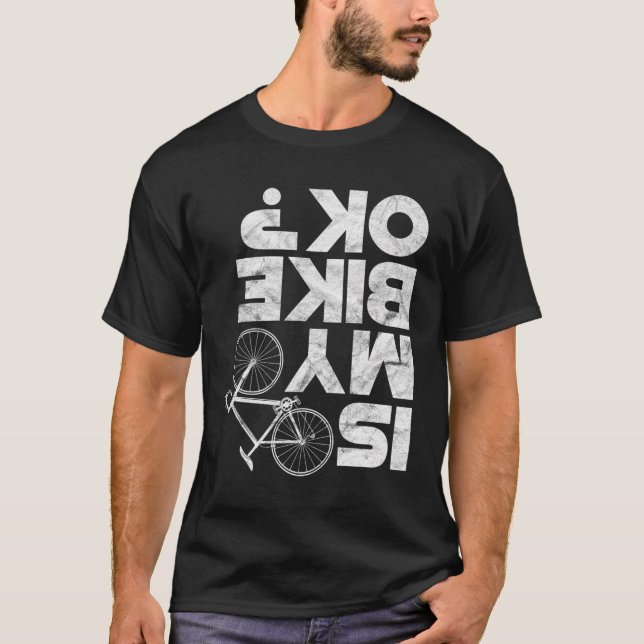 Är min Bike Ok Lusnyj Mtb Mountain Bike Cycling Cy T Shirt (Framsida)
