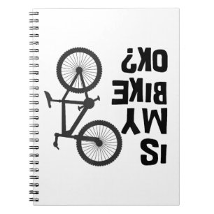 Är min bike okej, kul Mountain Bike? Anteckningsbok
